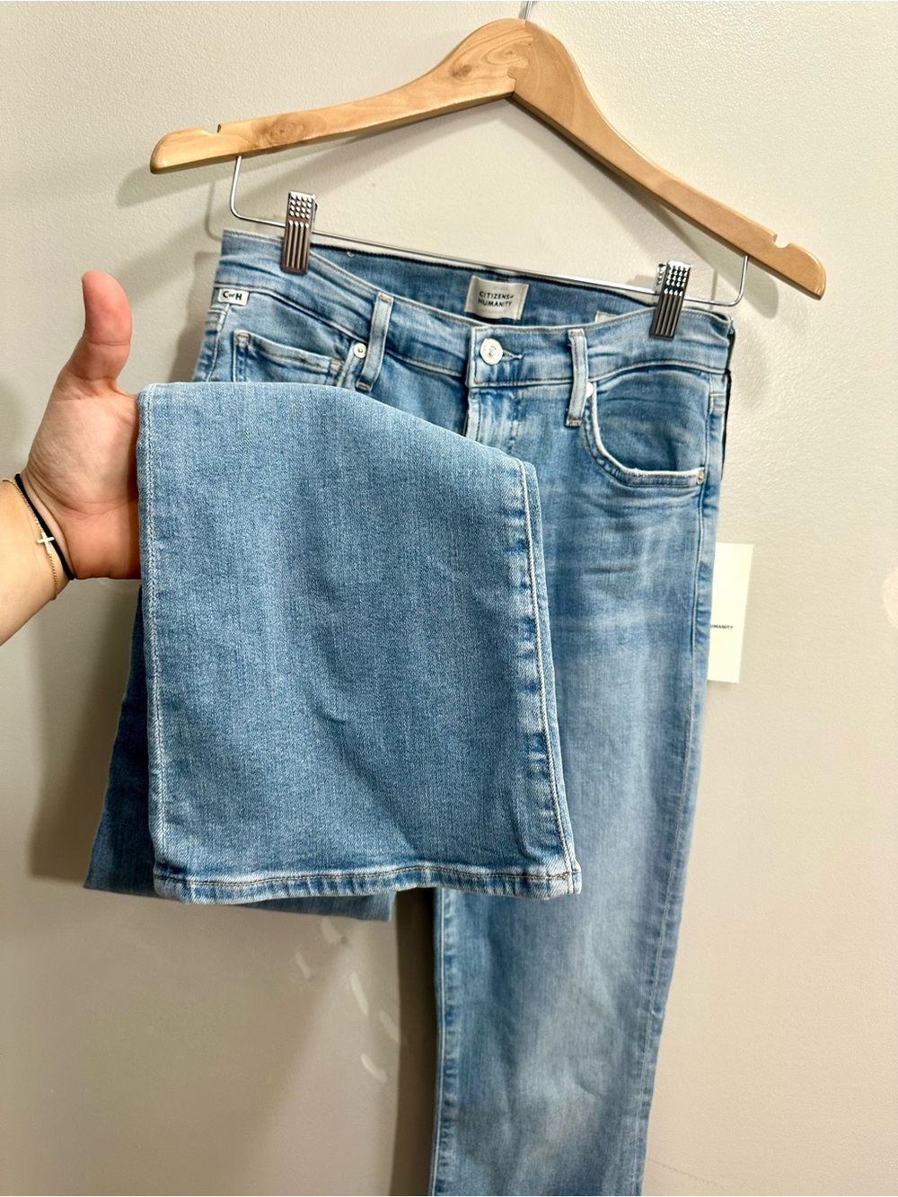 NWT Citizens of Humanity Lilah High Rise Bootcut Jeans Lightwash Size 26 - Picture 9 of 14